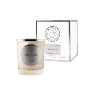 NICOLAI MUSC BLANC SCENTED CANDLE 190G 2-min